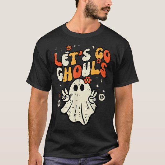 Halloween Lasse Go Ghouls Ghost Costume Women Girl T-Shirt (Vorderseite)