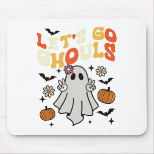 Halloween Lasse Go Ghouls Ghost Retro Shirts Fraue Mousepad