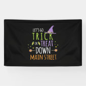 Halloween-Lassenden gehen trick oder behandeln Banner (Horizontal)
