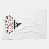 Halloween lässt mich nicht meinen Hexenschalter Ge Geschirrtuch (Horizontal)