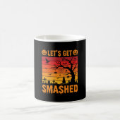 Halloween - Lasst uns den Friedhof heimsuchen Kaffeetasse (Mittel)