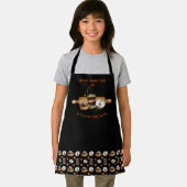 Halloween Lasst uns ein paar magische lustige Kind Schürze (Insitu)