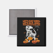 Halloween Lasst uns Kinder essen Punktuation rette Magnet (Vorderseite/Rückseite)