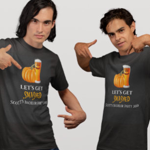 Halloween Lasst uns zerschmettern Junggesellenpart T-Shirt