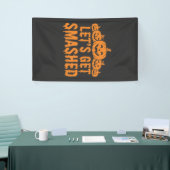 Halloween Lasst Uns Zerstören Kürbis Banner (Messeveranstaltung)