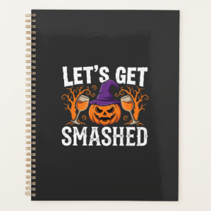 Halloween Lasst Uns Zerstören Kürbis Planer