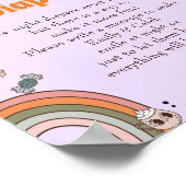 Halloween "Last Night Diapers" Baby Showspiel Poster (Ecke)