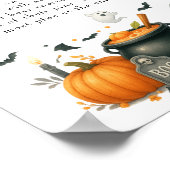 Halloween Late Night Diapers Baby Showspiel Poster (Ecke)