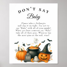 Halloween Late Night Diapers Baby Showspiel