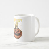 Halloween-Laterne Kaffeetasse (VorderseiteRechts)