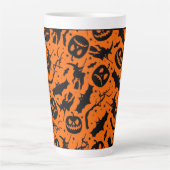 Halloween Latte Tasse (Vorderseite)