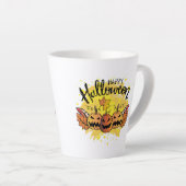 Halloween Latte Tasse (Rechte Ecke)