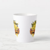 Halloween Latte Tasse (Vorderseite)