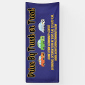 Halloween-Laufwerk per Fernwagen oder Leckerei Banner (Vertikal)