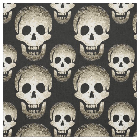 Halloween Laughing Skulls Cheeky Witch® Pagan Stoff (Muster)