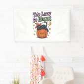 Halloween Lazy Ghost Banner (Insitu)