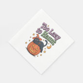 Halloween Lazy Ghost Serviette (Ecke)