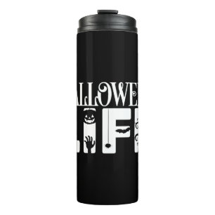 Halloween Leben Thermosbecher