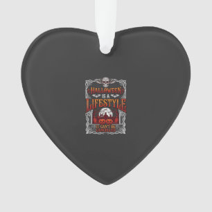 Halloween-Lebensstil Fledermaus-Schädel-Friedhof-K Ornament
