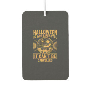 Halloween-Lebensstil Fledermaus Spinnennetz Design Autolufterfrischer