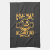Halloween-Lebensstil Fledermaus Spinnennetz Design Geschirrtuch (Vertikal)