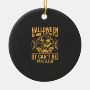 Halloween-Lebensstil Fledermaus Spinnennetz Design Keramik Ornament