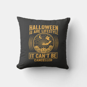 Halloween-Lebensstil Fledermaus Spinnennetz Design Kissen