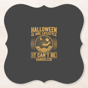 Halloween-Lebensstil Fledermaus Spinnennetz Design Untersetzer