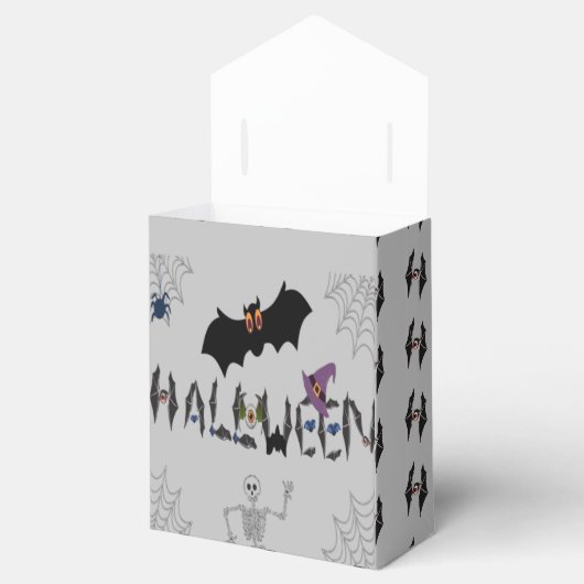 Halloween Leckerei Box/Gefälligkeitsboxen (AMZ) Geschenkschachtel (Geöffnet)