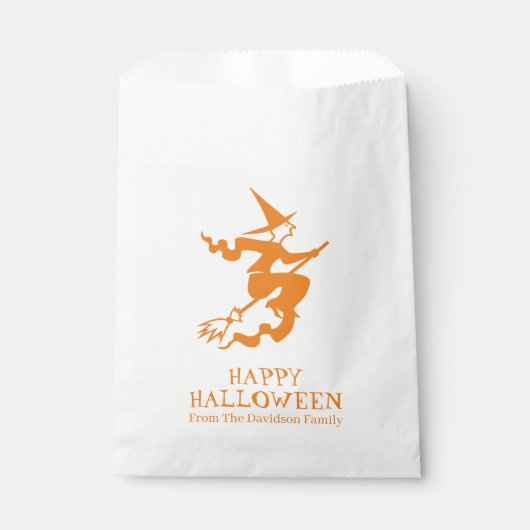 Halloween- Leckerei Geschenktütchen (Vorderseite)