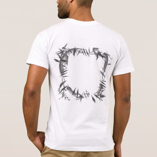 Halloween "Leckerei oder Trick"-Monster T-Shirt (Rückseite)