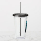 Halloween Leckerei oder Zombie Girlfriend w Brains Acryltrinkbecher (Rechts)