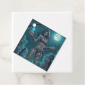 Halloween Leckerei oder Zombie Girlfriend w Brains Geschenkanhänger (Beispiel)