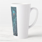 Halloween Leckerei oder Zombie Girlfriend w Brains Milchtasse (Rechts)