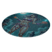 Halloween Leckerei oder Zombie Girlfriend w Brains Schneidebrett (Ecke)