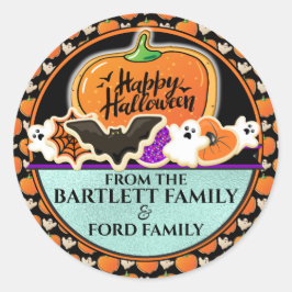 Halloween-Leckerei Runder Aufkleber