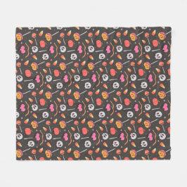 Halloween-Leckereien Fleecedecke