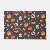 Halloween-Leckereien Fußmatte (Vorderseite)