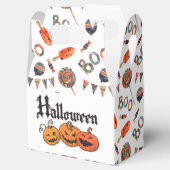 Halloween-Leckereien - Gefälligkeitsbox Geschenkschachtel (Geöffnet)