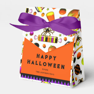 Halloween-Leckereien - Gefälligkeitsbox Geschenkschachtel