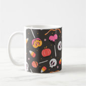 Halloween-Leckereien Kaffeetasse (Links)