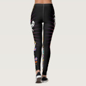 Halloween-Leckereien Leggings (Rückseite)