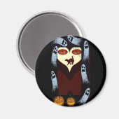 Halloween Leckereien_ Magnet (Vorderseite/Rückseite)