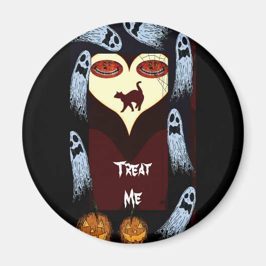 Halloween Leckereien_ Magnet (Vorne)