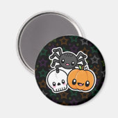 Halloween-Leckereien-Magnet Magnet (Vorderseite/Rückseite)