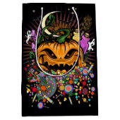 Halloween-Leckereien Mittlere Geschenktüte (Vorderseite)