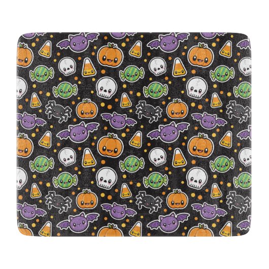 Halloween-Leckereien Schneidebrett (Vorderseite)