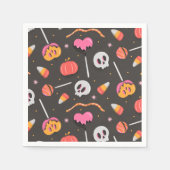 Halloween-Leckereien Serviette (Vorderseite)