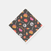 Halloween-Leckereien Serviette (Ecke)