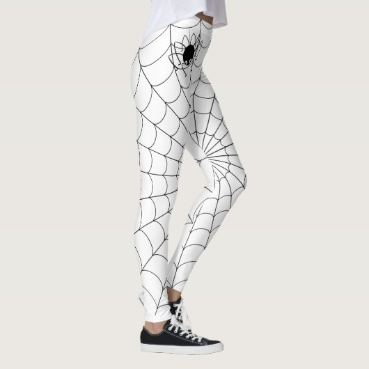 Halloween-Leckereien, Spider und Web Leggings (Rechts)